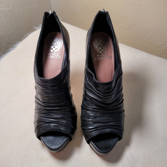 Vince Camuto Miki Booties Black Sz 8.5 - Picture 6 of 16